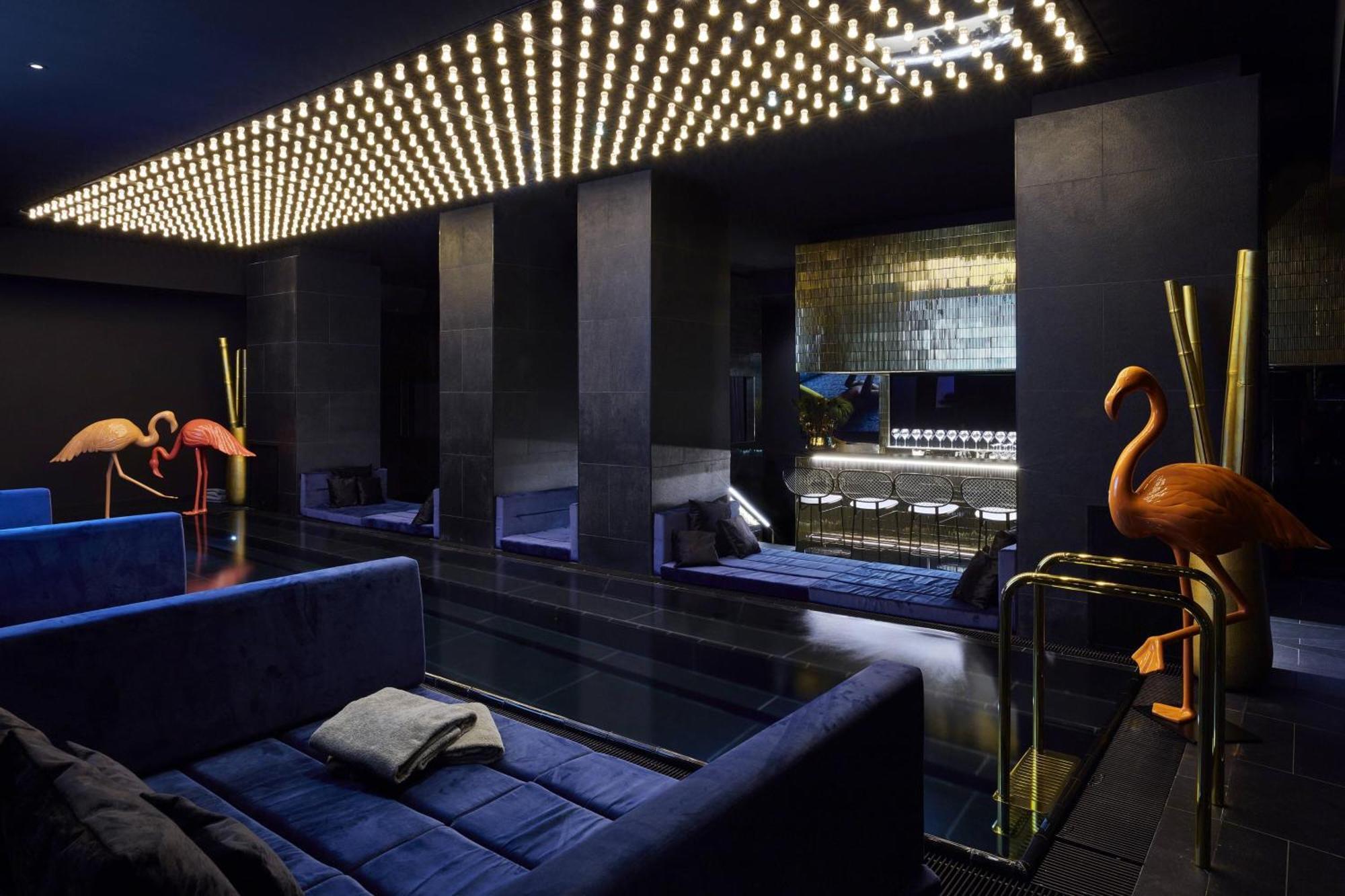 Roomers Munich, Autograph Collection Luaran gambar Interior of the nightclub